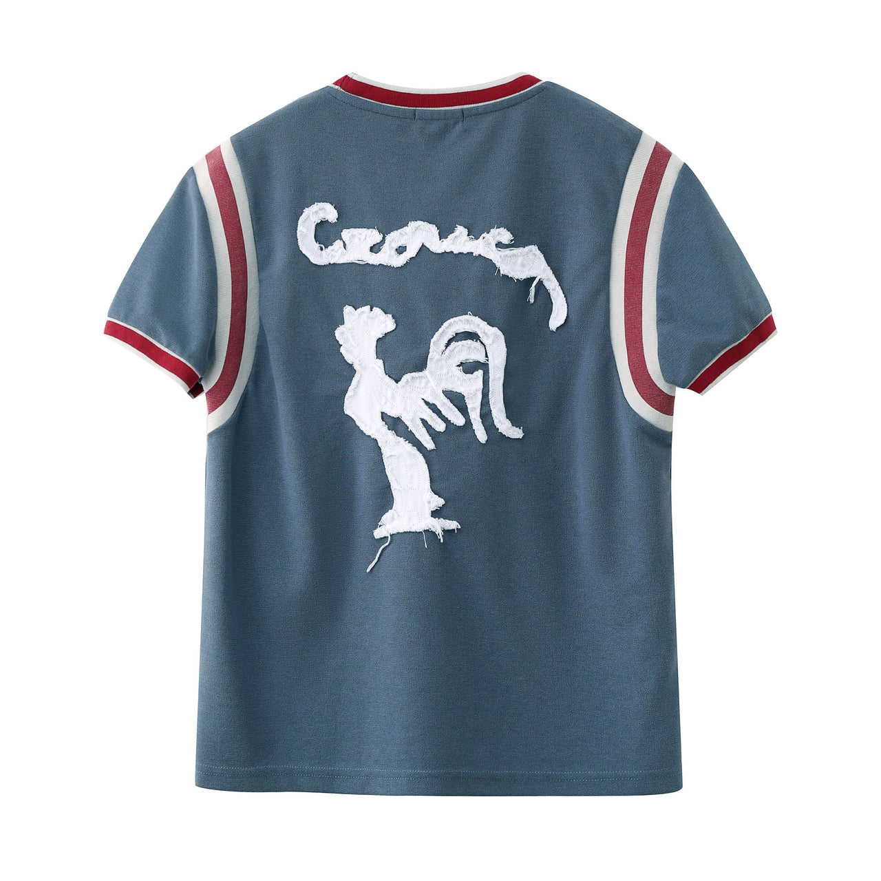 Cocorico coq derrière