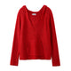 Hoodie en maille « Le Coquelicot »