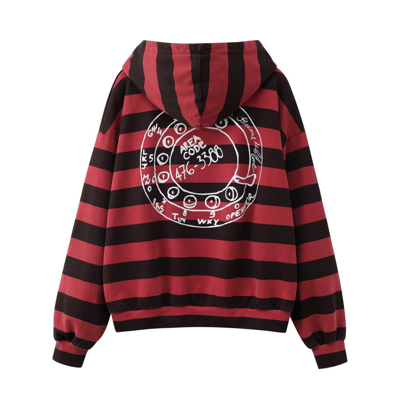 Hoodie « Ligne Rouge »