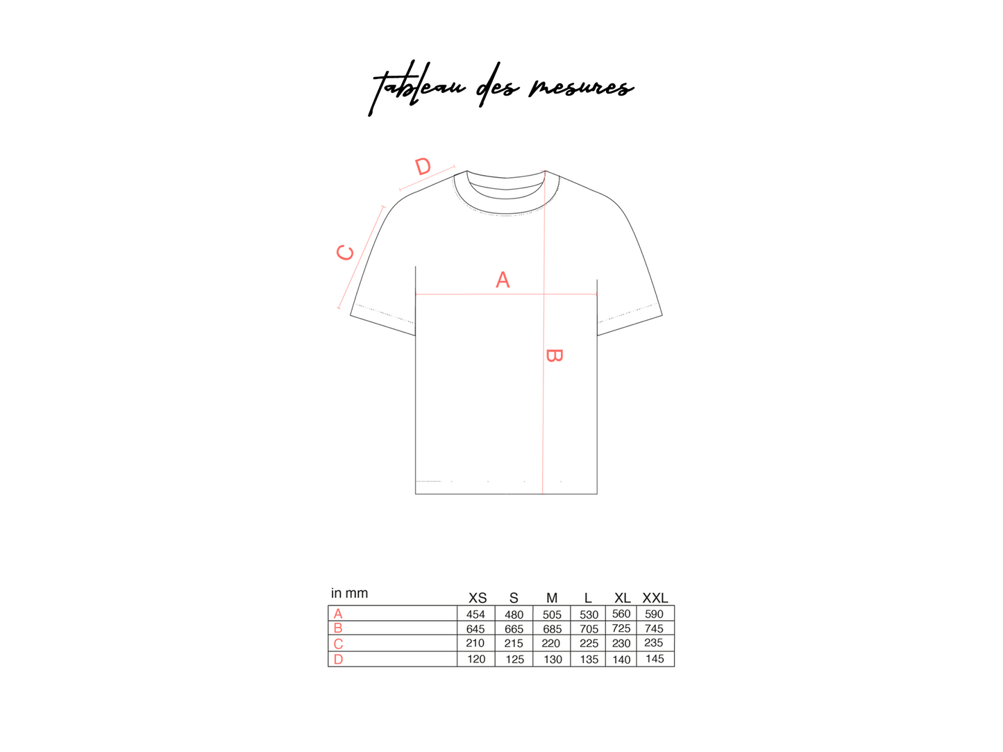 T-SHIRT « PAS CROISÉS » (PRECOMMANDE)