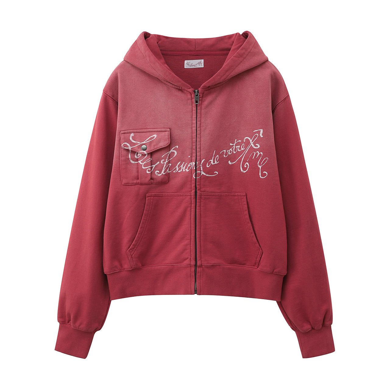 "le Grand Rouge" ZIP red
