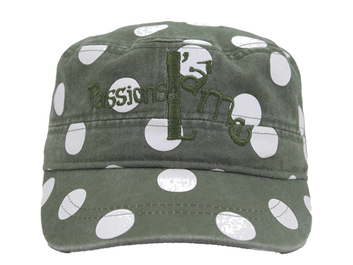 Cap « À Contre Pois » green