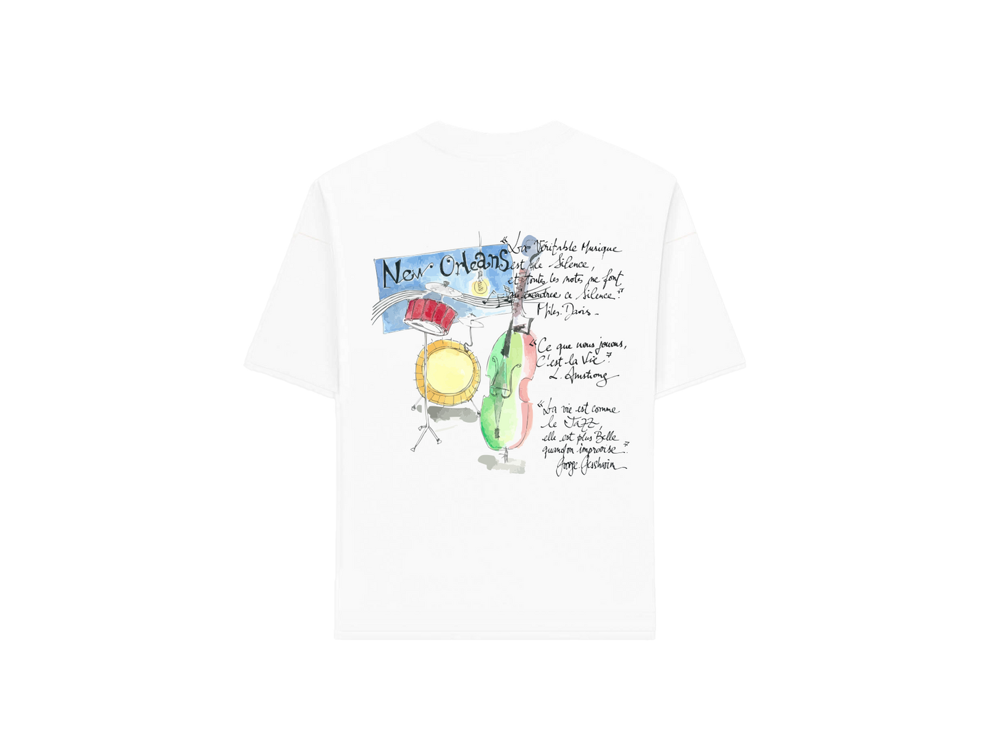 T-SHIRT « BATTEMENTS DE MOTS » (PRECOMMANDE)