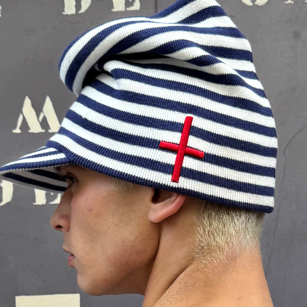 "La Bonne Étoile" beanie cap blue