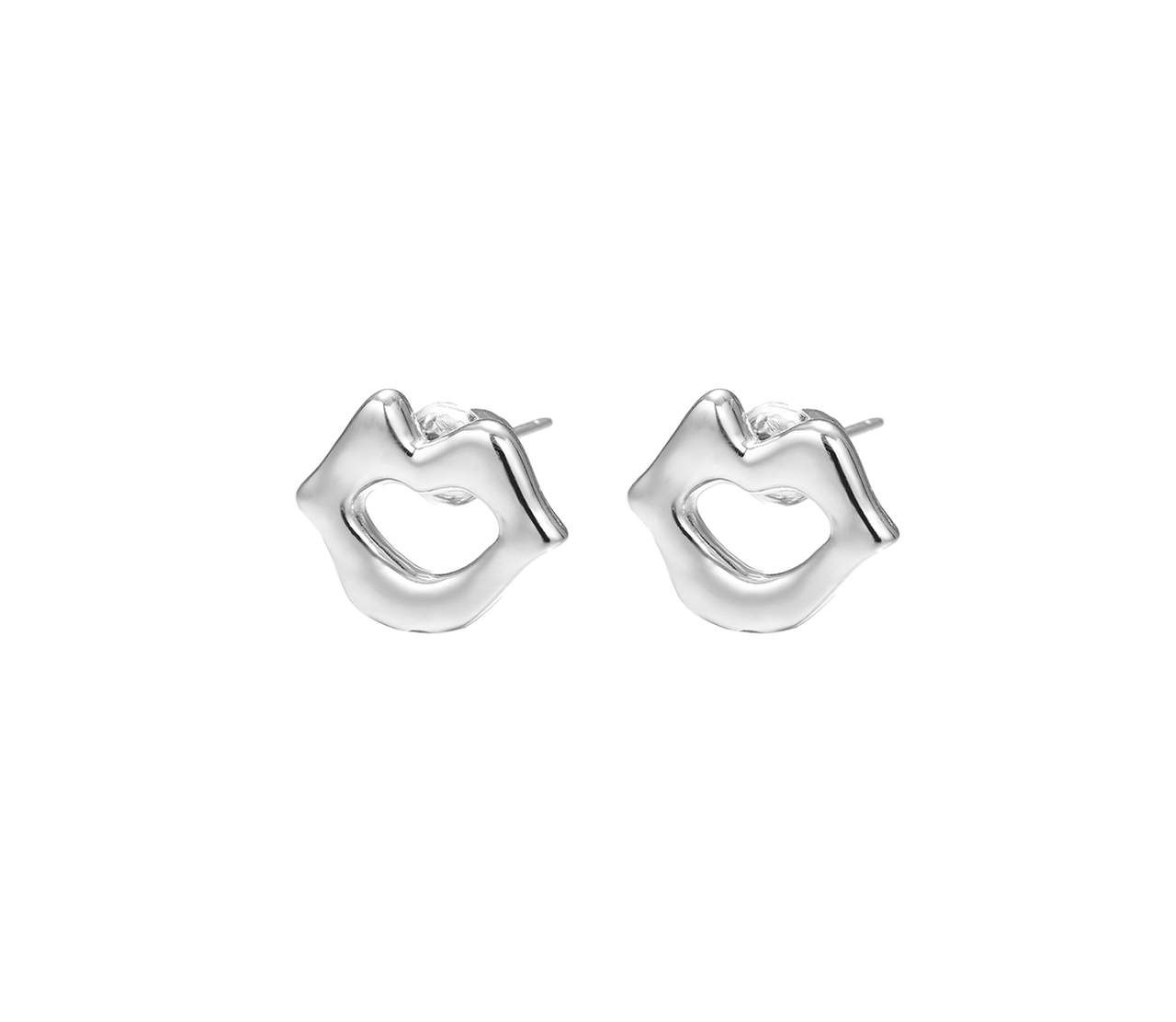 LES BISES BOUCLES D'OREILLES (SILVER