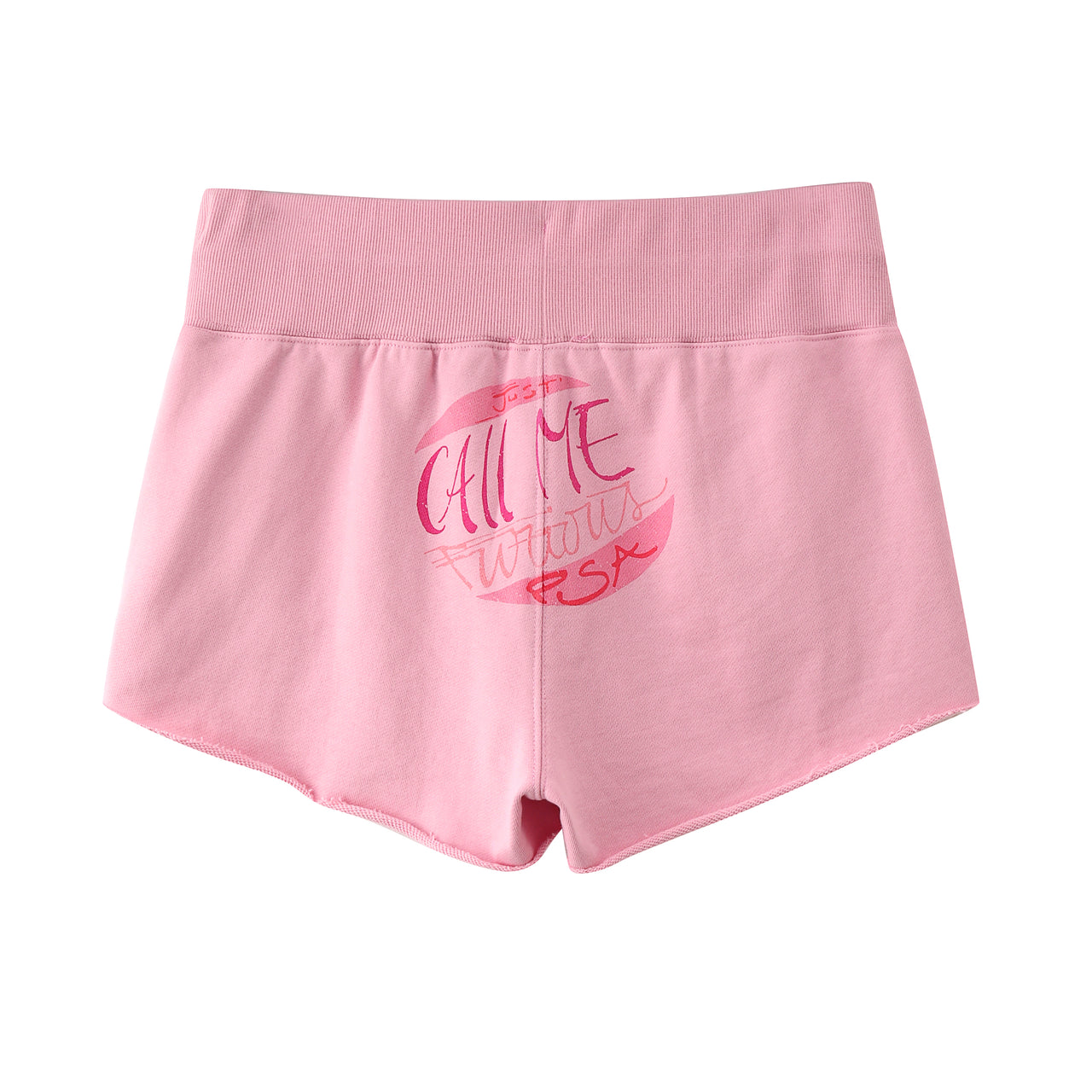 Jersey shorts "La Banquette" pink