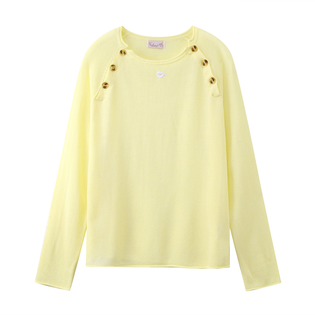 Longsleeve "Le Point Mort" yellow