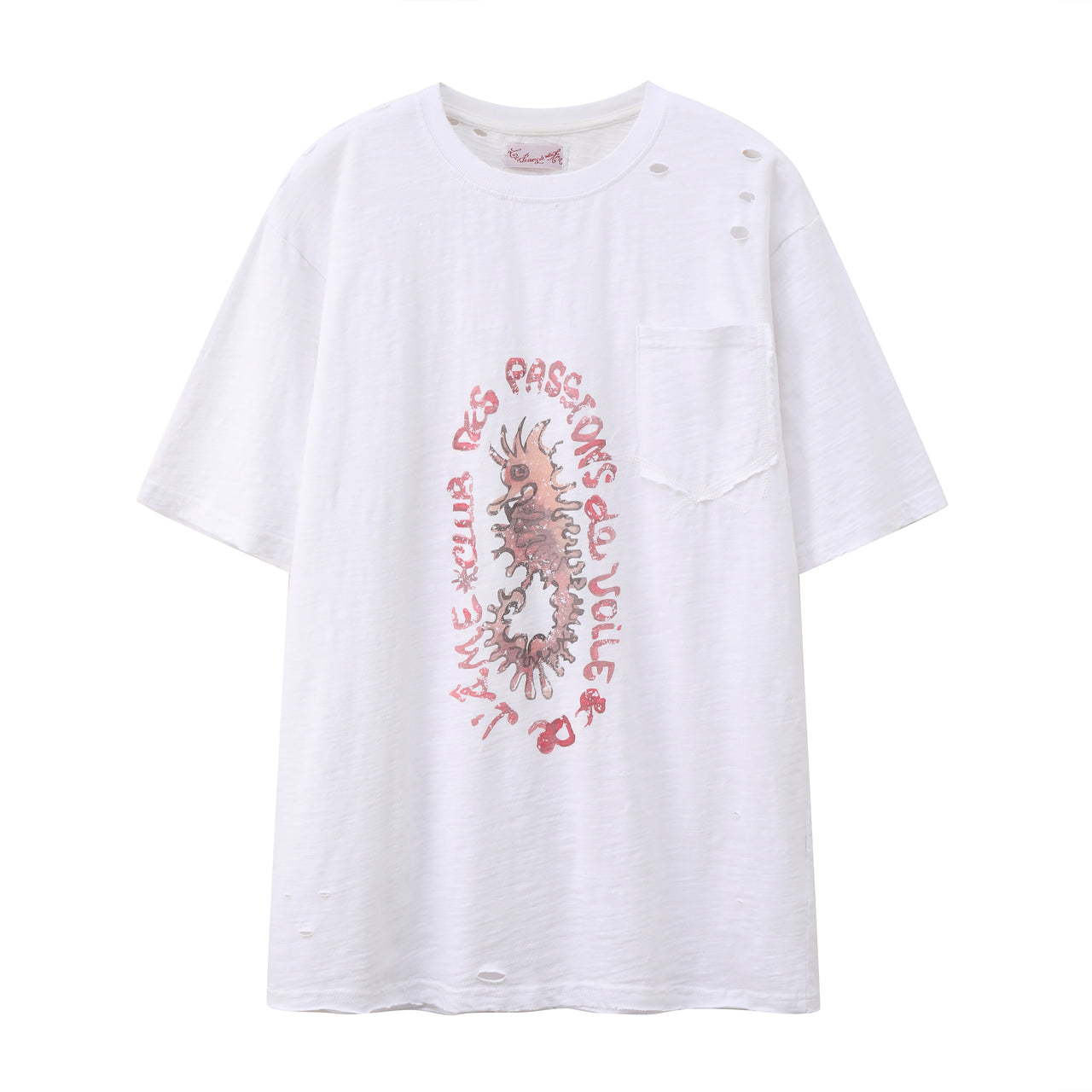 "l'hippocampe" Tee