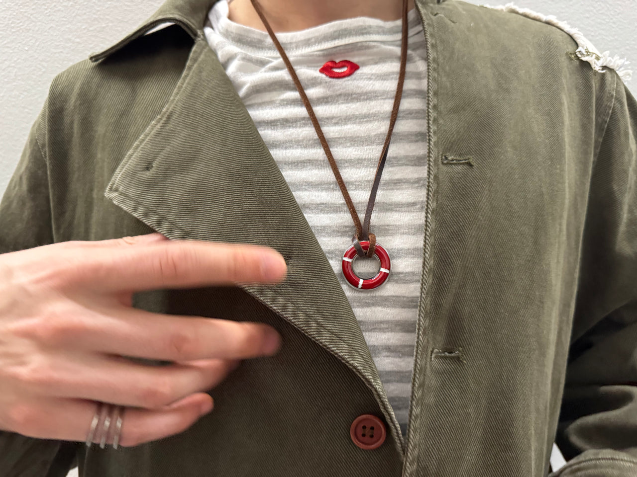 "LA Bouée" necklace