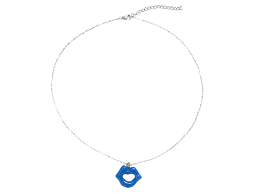 COLLIER BISOU BLEU