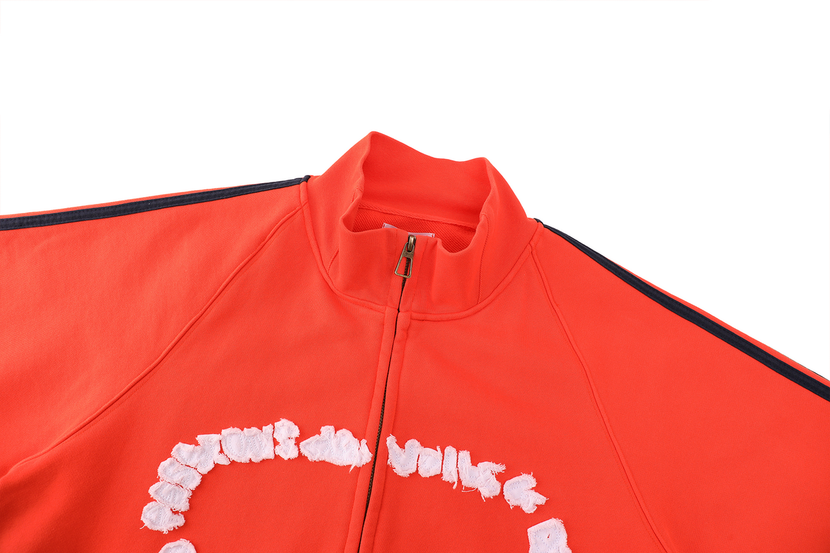 Track jacket « Club de Voile » orange - passions de l'âme Track jacket « Club de Voile » orange - passions de l'âme